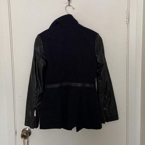 Navy & black Utility Jacket - Picture 2 of 4